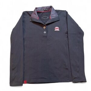 Finn Ryan Luxury Wear Polo Arkansas Razorbacks Long Sleeve